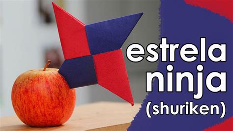 Como fazer ESTRELA NINJA de ORIGAMI (shuriken)